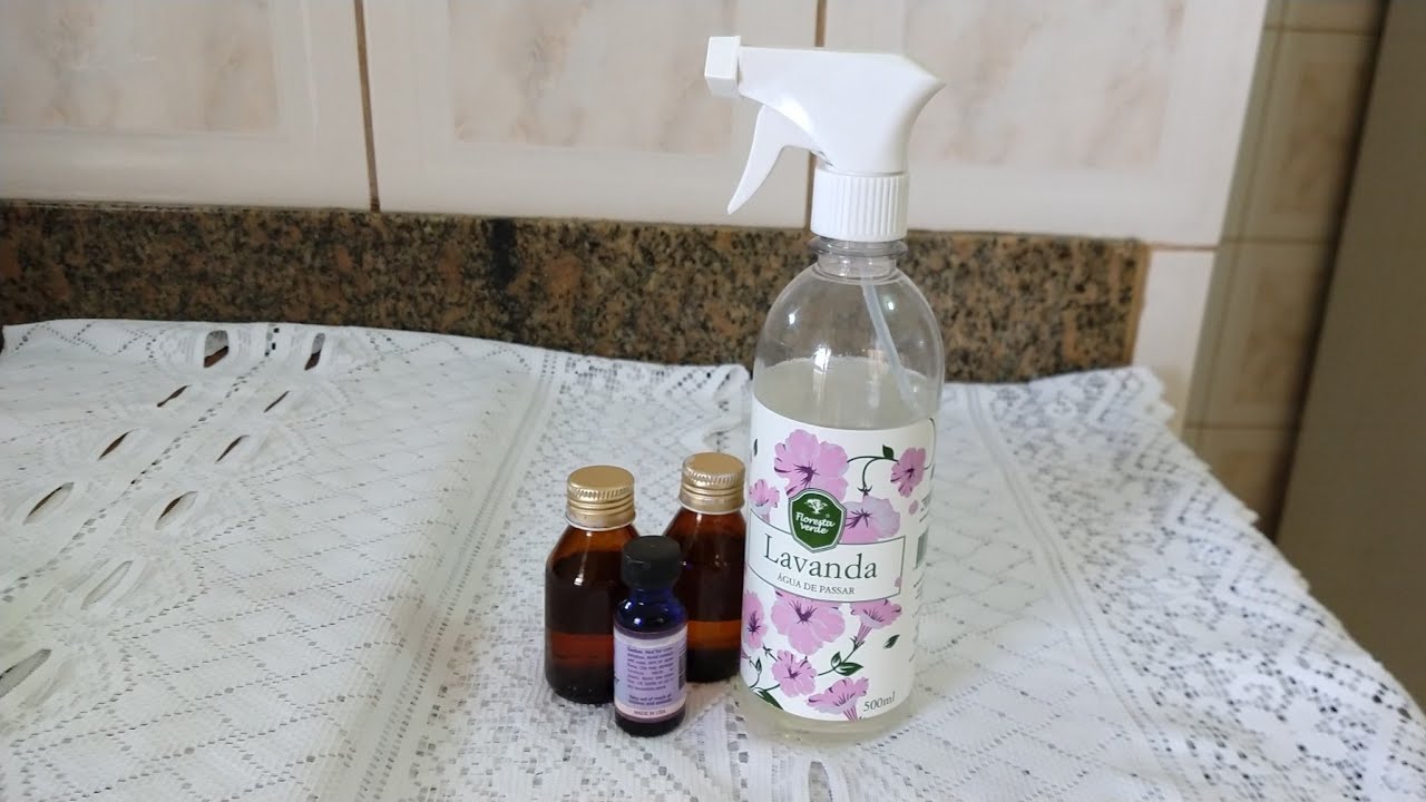 Como fazer uma água perfumada para ambientes