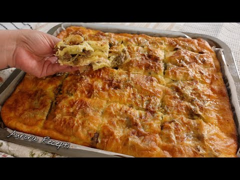 Ma kakav masan burek🔥Probajte ovu Socnu DOMACU PITU SA MESOM Forget the Greasy Burek, Try this✅