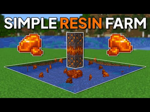 Minecraft Resin Farm 1.21.4 | Easiest Design!