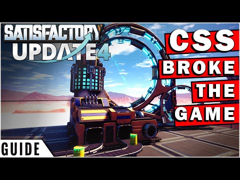 Satisfactory Update 4 Gameplay - Nuclear is BROKEN