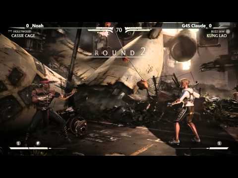 MKX @ Resistance 4 - G4S Claude (Cassie) vs Noah (Kung Lao) [720p/60fps]