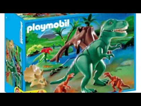 T-rex With Velociraptors (Toy)