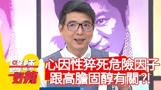 心因性猝死危險因子！跟「高膽固醇」有關？！【#醫師好辣】20210406 part1 EP1127 洪永祥 草莓姐姐