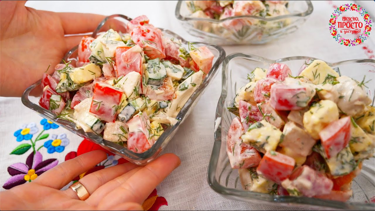 5 самых вкусных слатов по мнению моей семьи!