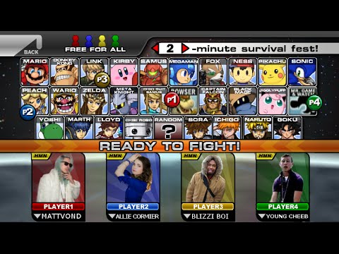 Super Smash Bros Cypher -  MATTVOND Feat.  Allie Cormier X Blizzi Boi X Young Cheeb Prod. lgeniza