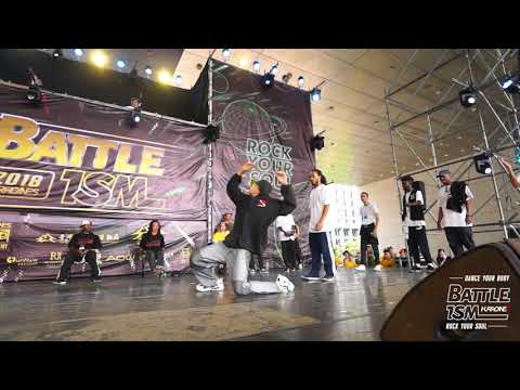 BATTLE ISM Taiwan 2018 - TAKUYA VS Alex / HipHop 1on1 TOP16