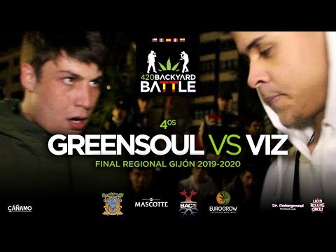 GREENSOUL vs VIZ. 4os. Final Regional Gijón 2020. 420 Backyard Battle