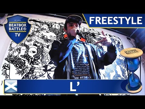 L' from Scotland - Freestyle - Beatbox Battle TV