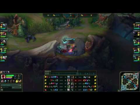 SKT T1 Peanut LEE SIN vs REK'SAI Jungle   Patch 6 24 KR Ranked