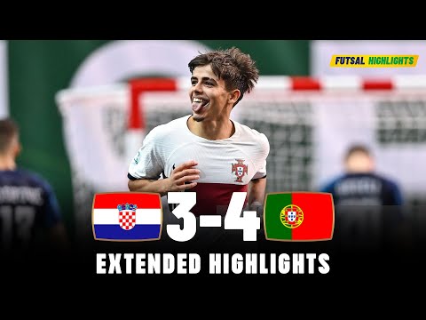 Portugal vs Croatia | Highlights | U19 Euro Futsal 06-09-2023