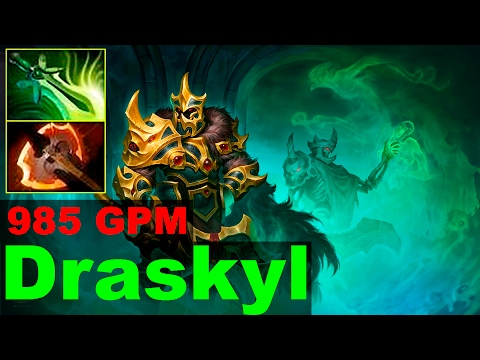 Draskyl Wraith King Butterfly carry | best build pro Gameplay | Highlights — Dota 2