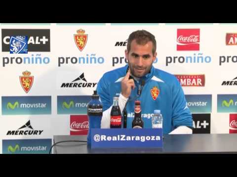 José Javier Barkero en rueda de prensa 31/10/2013