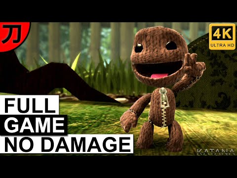 LittleBigPlanet Gameplay Walkthrough Longplay | No Damage | All Prize Bubbles