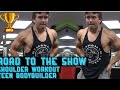 Road to the show Week #2 Teen Bodybuilder shoulder workout!