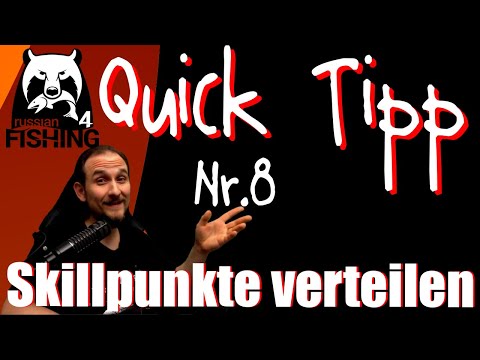 Russian Fishing 4 - Quick Tipp 8 - Skillpunkte verteilen, Tutorial für Anfänger