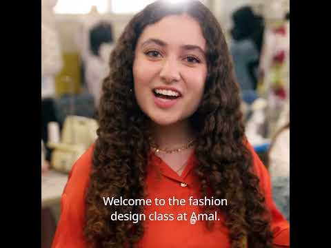 Fashion major at Amal High School
