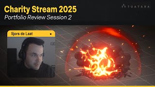 Portfolio Review Session 2 - Tuatara Charity Stream 2025