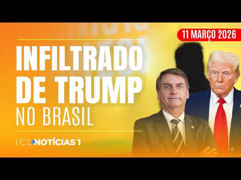 PRESIDENTE DOS EUA MANDA CONSELHEIRO PARA AJUDAR A ELEGER BOLSONARO - ICL NOTÍCIAS - 11/03/26