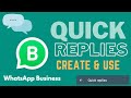 How to create quick replies on WhatsApp | WhatsApp tips and tricks 2021