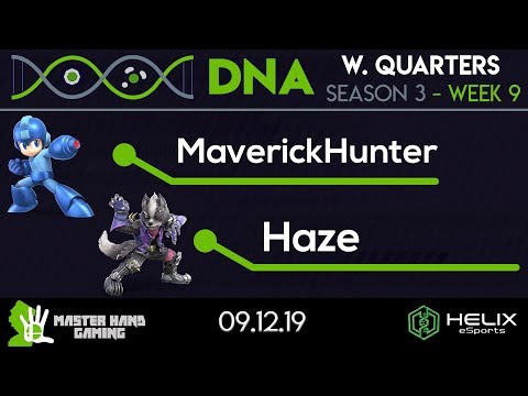 DNA S3:W9 - MaverickHunter (Mega Man) Vs. Haze (Wolf) - W Quarterfinals