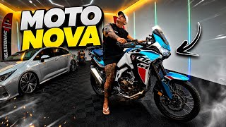 COMPREI UMA AFRICA TWIN TRICOLOR