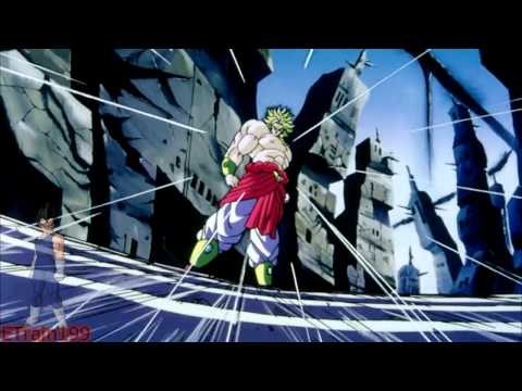 DBZ-Ssj Vegeta Vs LSsj Broly (HD)