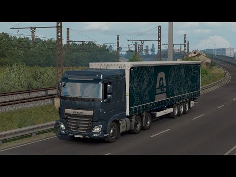 ETS2 1.36 - Road To The Black Sea DLC - DAF XF 530 - Trip: Piteşti - Bucharest