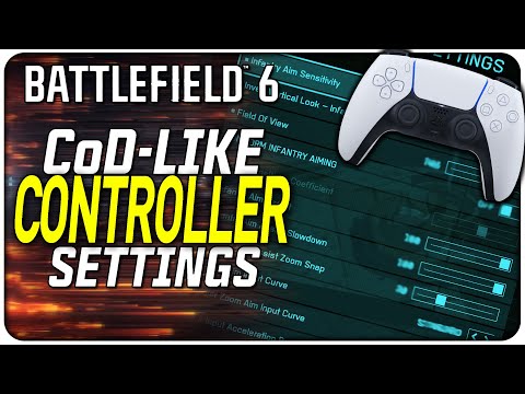 Best Battlefield 6 Controller Settings for a CoD-Like Feel! (BETA)