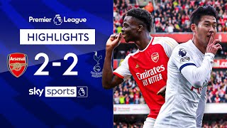 Saka and Son star in THRILLING North London Derby! ???? | Arsenal 2-2 Tottenham | Highlights
