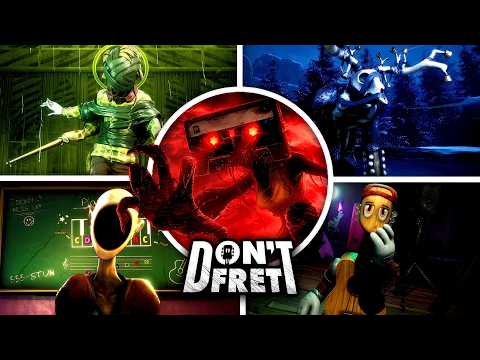 Don't Fret - Full GAME Walkthrough & ALL Jumpscares + Ending (Demo Showcase)
