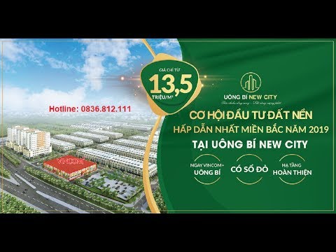 ĐẤT NỀN SỔ ĐỎ & SHOPHOUSE, BT UÔNG BÍ NEW CITY