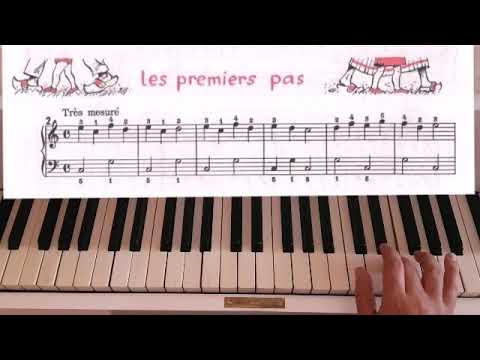 Les premiers pas #2 Méthode Rose | Tutoriel Piano