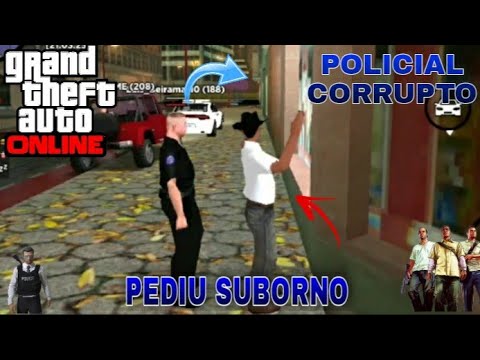 POLICIAL CORRUPTO, PEDIU SUBORNO PARA EU SER SOLTO !( Brasil Real Life) GTA SAMP ANDROID