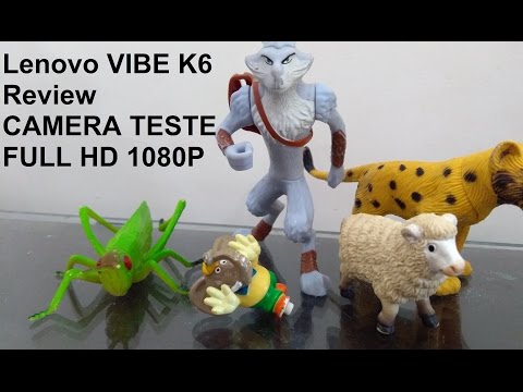 LENOVO VIBE K6  UNBOXING TESTE CAMERA  K33B36 PT-BR