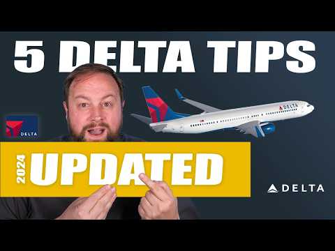 5 Tips For Flying Delta Airlines (DO NOT MISS THIS)
