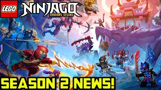 New Season 2 Artwork & Early Concepts! 🐺 Ninjago Dragons Rising Season 2 News!