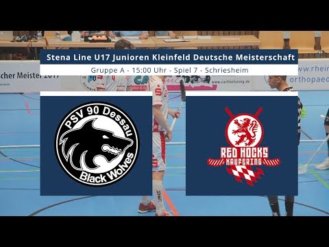U17 DM 2017 | Gruppe A - PSV 90 Dessau - VfL Red Hocks Kaufering