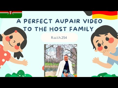 A PERFECT AU PAIR VIDEO TO THE HOST FAMILY ❣️❣️❣️#germany #foreignlanguages #abroad#aupair