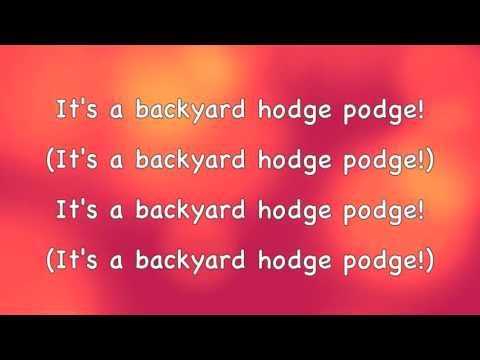 Phineas And Ferb - Backyard Hodge Podge Lyrics (HD + HQ)