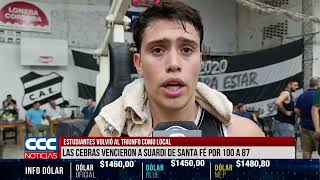 ESTUDIANTES VOLVIÓ AL TRIUNFO COMO LOCAL