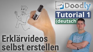 Doodly Tutorial (deutsch): Whiteboard Videos erstellen mit Erklärvideo Software [Test & Erfahrungen]