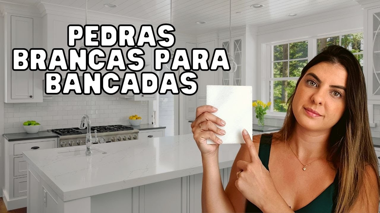 Pedras Brancas para Bancada de Cozinha e Banheiro