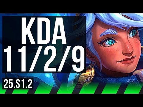 TALIYAH vs SHACO (JGL) | 11/2/9, Dominating | KR Master | 25.S1.2