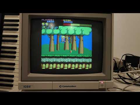 PiStorm Amiga 1200 AGA Smooth Arcade Games #1084 Wonderboy Arcade #rtg #commodoreamiga #amiga1200