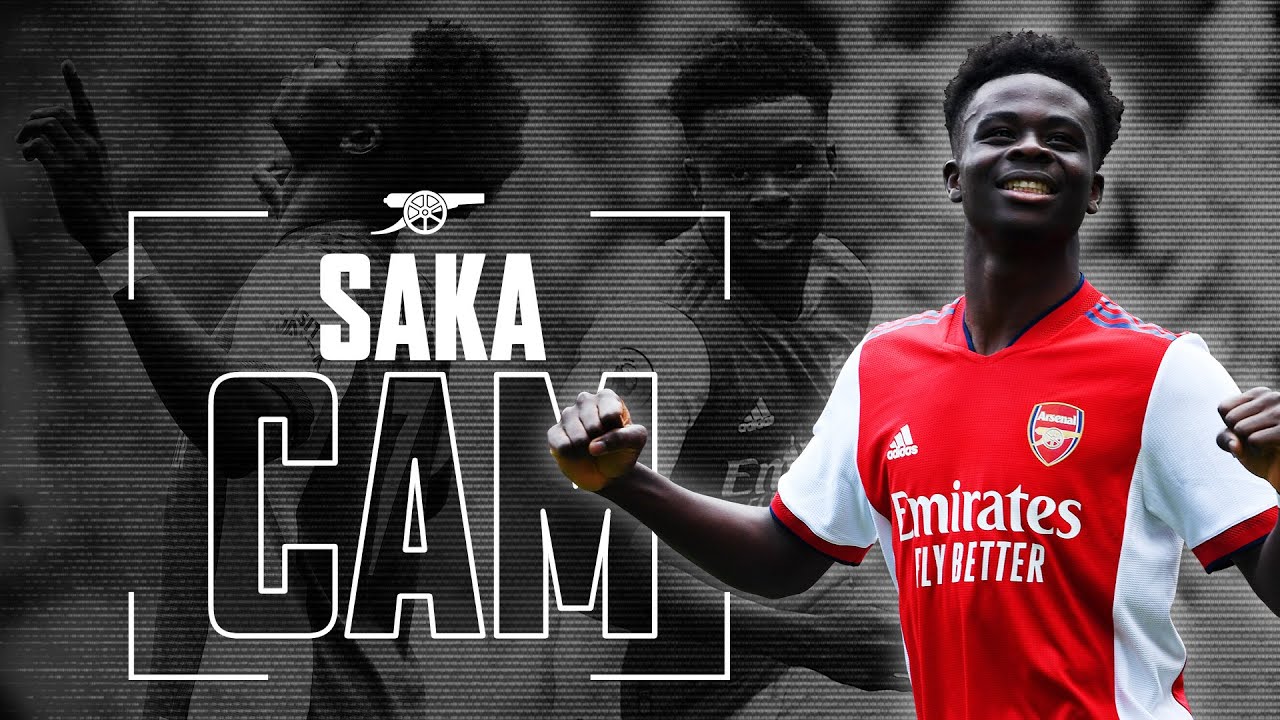 Bukayo Saka Cam | Manchester United 3-1 Arsenal | Goals, skills, flicks, tricks and more!