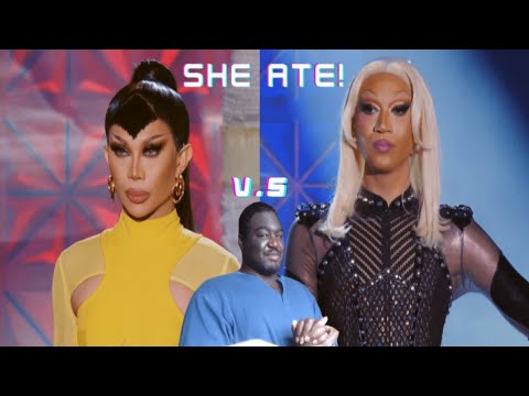 RPDR UK vs. The World S2 EP5 Lipsync Reaction + Elimination | Marina Summers vs. Tia Kofi