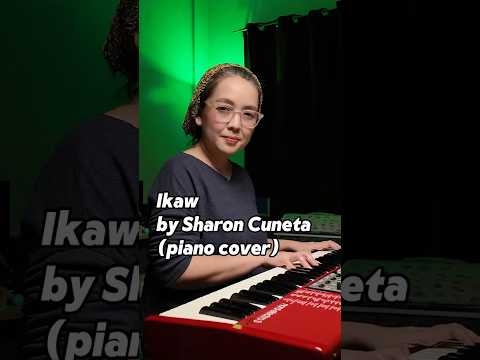 Ikaw by Sharon Cuneta piano cover #abbyclutario #abbyclutariomusic #pajamajam  #videoke #piano #opm