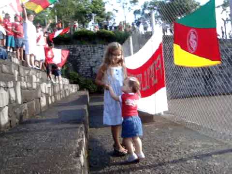 dançando com a torcida do inter