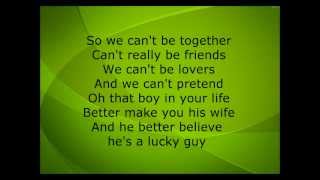 Lucky Guy- David Choi (Lyrics)