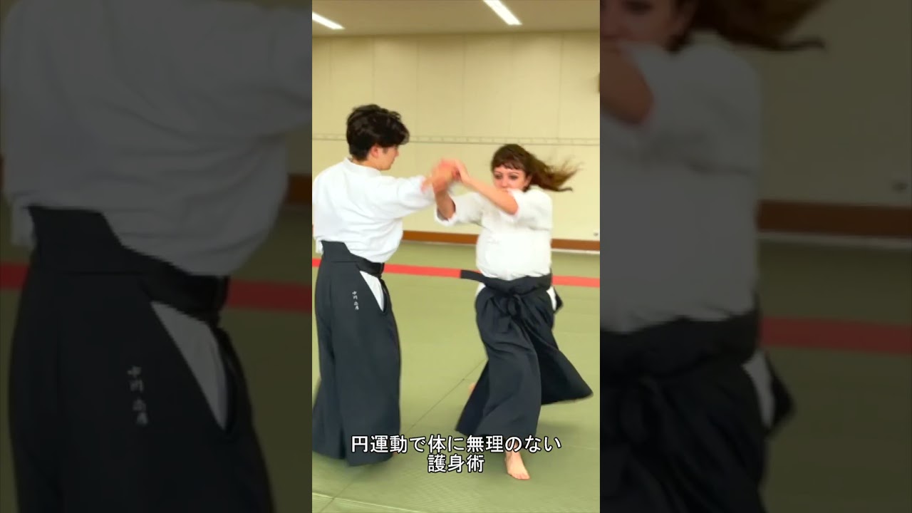 Kısa ama gururlu an: Aikido tanıtım videosunda yer aldım. 合気道PR動画🎬 #short
